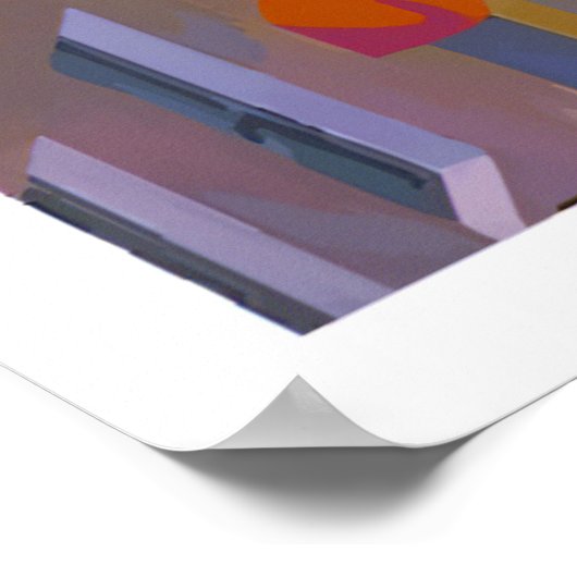 San Francisco vintage-poster Poster (Hoek)