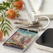 San Francisco vintage souvenirs Sleutelhanger (Voorkant Rechts)