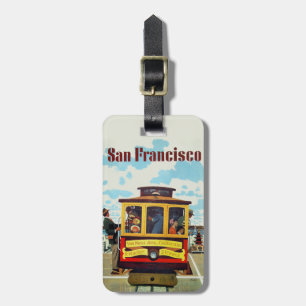 San Francisco Vintage Travel bagagelabel