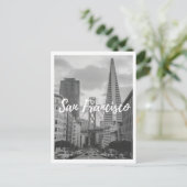 San Francisco Vintage Travel Briefkaart (Staand voorkant)
