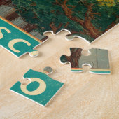 San Francisco Vintage Travel Poster Legpuzzel (Zijkant)