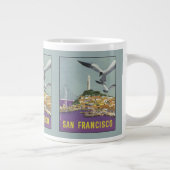 San Francisco Vintage Travel Poster mokken (Rechts)