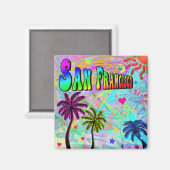 San Francisco Vivid Romance Magnet (Voorkant / Achterkant)