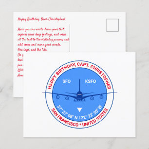 San Francisco, VS, , Cool Birthday Briefkaart