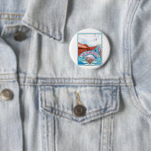 San Francisco, VS, reisposter Ronde Button 5,7 Cm (In situ)