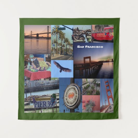 San Francisco Wandkleed (Voorkant)
