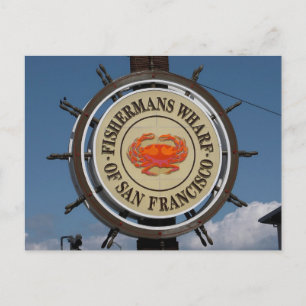 San Francisco Warf Briefkaart