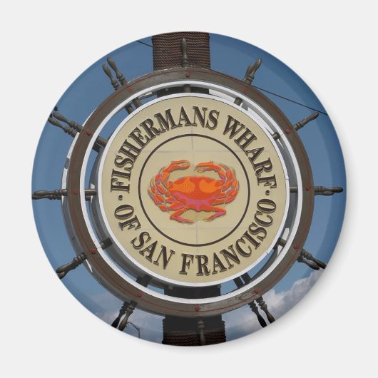 San Francisco Warf Magneet (Voorkant)