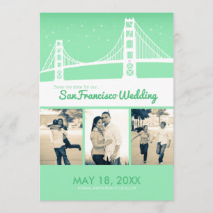 San Francisco Wedding Save-the-date Save The Date