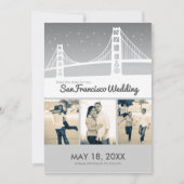 San Francisco Wedding Save-the-date Save The Date (Voorkant)