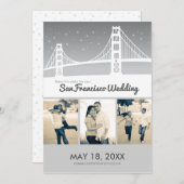 San Francisco Wedding Save-the-date Save The Date (Voorkant / Achterkant)