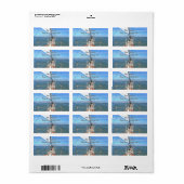 San Francisco Zeilen 0869 Adres Etiket (Full Sheet)