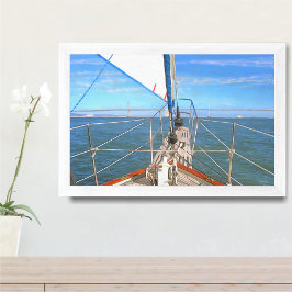 San Francisco Zeilen 0869 Kunstprint Poster