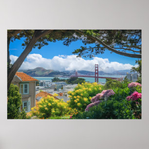 San Francisco zomer Poster