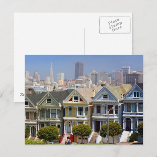 San Francisco's beroemde gefinteerde dames Briefkaart (Voorkant / Achterkant)