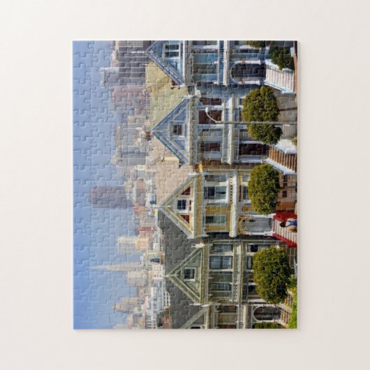 San Francisco's beroemde gefinteerde dames Legpuzzel (Verticaal)