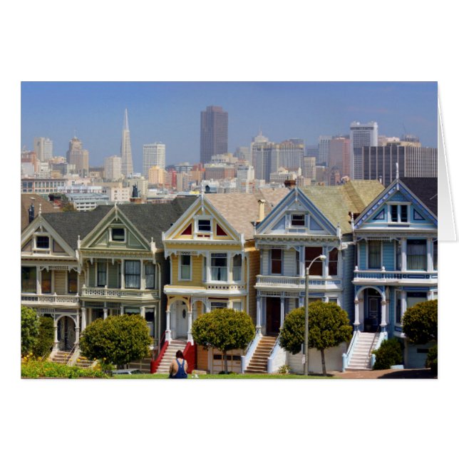 San Francisco's beroemde geschilderde dames (Voorkant Horizontaal)