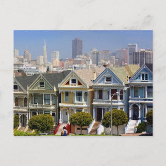 San Francisco's beroemde geschilderde dames Briefkaart (Voorkant)