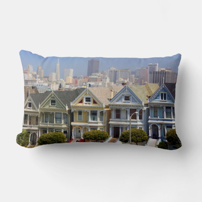 San Francisco's beroemde geschilderde dames Kussen (Voorkant)