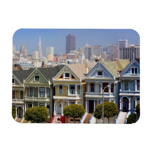 San Francisco's beroemde geschilderde dames Magneet (Horizontaal)