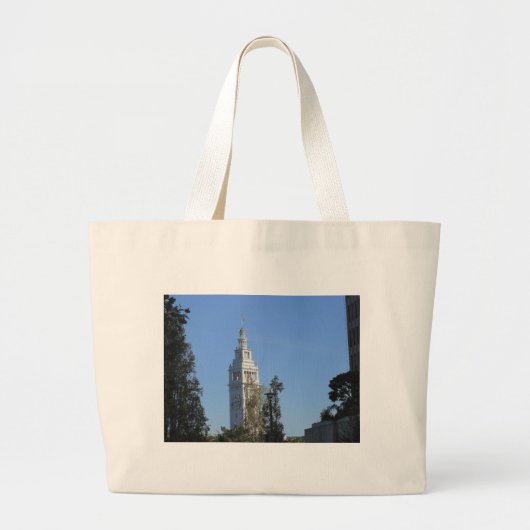 San Francisco's Ferry Building Grote Tote Bag (Voorkant)