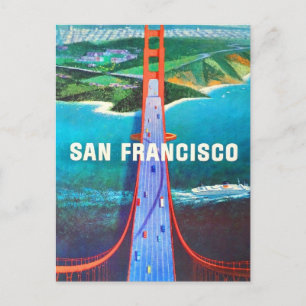 San Francisco's Golden Gate Bridge Briefkaart