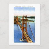 San Francisco's Golden Gate Bridge Briefkaart (Voorkant)