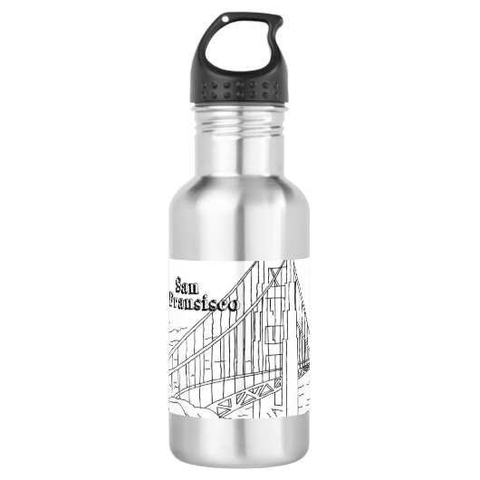 San Francisco's Golden Gate Bridge Waterfles (Voorkant)
