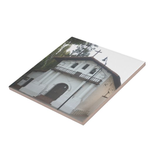 San Francisco's Mission Dolores Tegeltje (Zijkant)