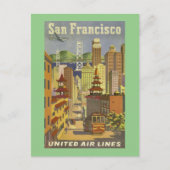 San    FranciscoVintage Briefkaart (Voorkant)