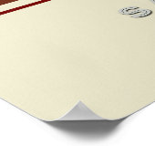 San Fran's Golden Gate Bridge Reizen Poster (Hoek)