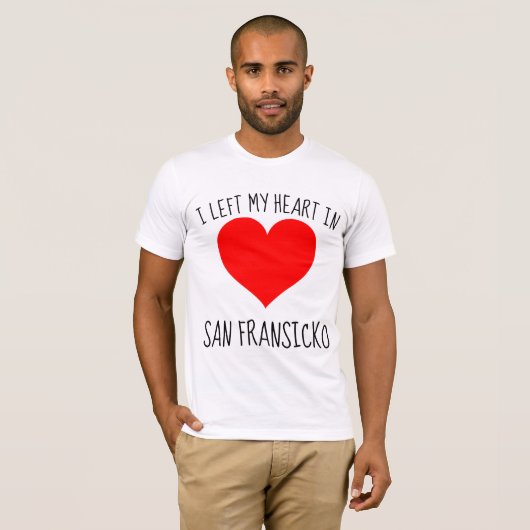 SAN FRANSICKO T-SHIRTS (Voorkant volledig)