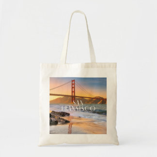 San Fransisco Bridge & Ocean Canvas tas