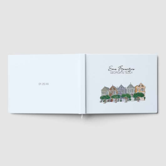 San Fransisco, California bruiloft Gastenboek (Volledig)