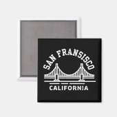 San Fransisco California magneet (Voorkant / Achterkant)