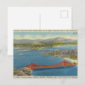 San Fransisco Golden Gate Bridge  Briefkaart (Voorkant / Achterkant)