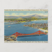San Fransisco Golden Gate Bridge  Briefkaart (Voorkant)