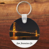 San Fransisco Golden Gate Bridge Sleutelhanger (Voorkant)