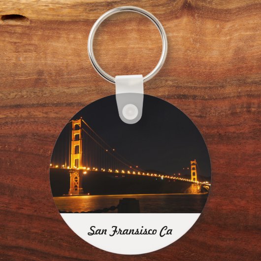 San Fransisco Golden Gate Bridge Sleutelhanger (Voorkant)