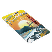 San Fransisco "Reis door de lucht" Golden Sunset Magneet (Rechterzijde)