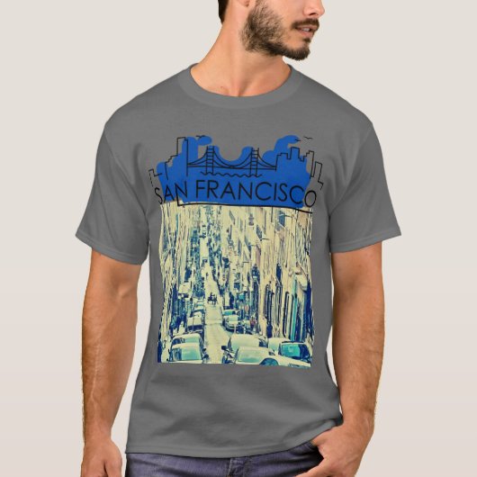 San Fransisco vintage T-shirt (Voorkant)