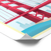 San Fransisco, VS - Vintage Travel Poster (Hoek)