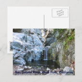 San Gabriel River West Fork Briefkaart! Briefkaart (Voorkant / Achterkant)