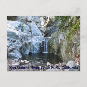 San Gabriel River West Fork Briefkaart! Briefkaart