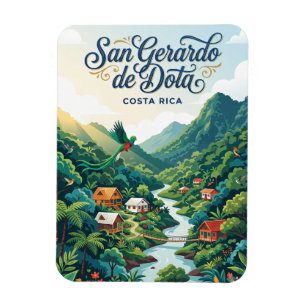 San Gerardo de Dota Costa Rica Magneet