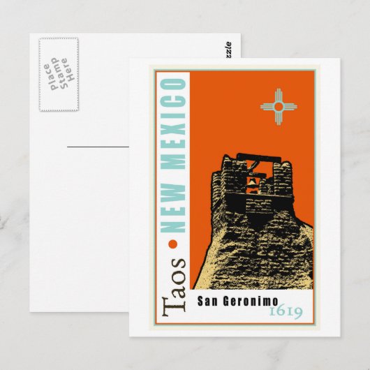 San Geronimo Church Briefkaart (Voorkant / Achterkant)