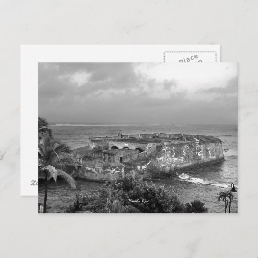 San Geronimo, San Juan, PR Briefkaart (Voorkant / Achterkant)