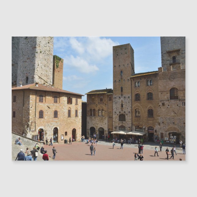 San Gimignano, Italië (Voorkant)