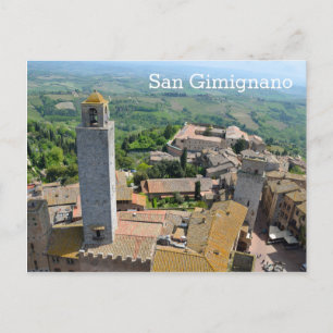 San Gimignano, Italië Briefkaart