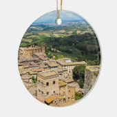 San Gimignano, Italië Keramisch Ornament (Links)
